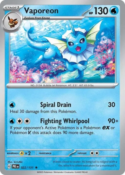 Vaporeon - Holo