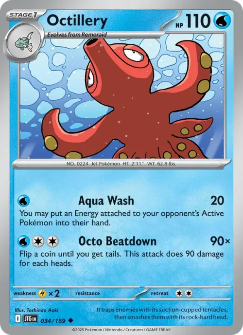 Octillery - Reverse Holo