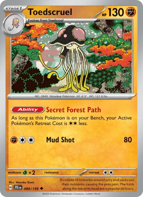 Toedscruel - Reverse Holo