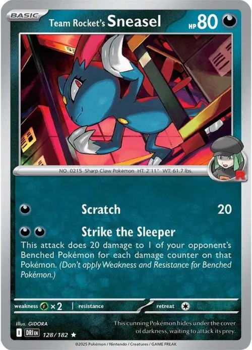 Team Rocket's Sneasel - Holo