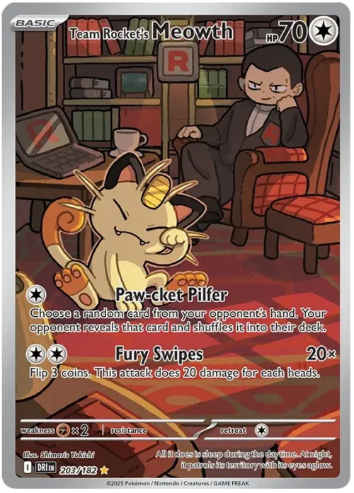 Team Rocket's Meowth