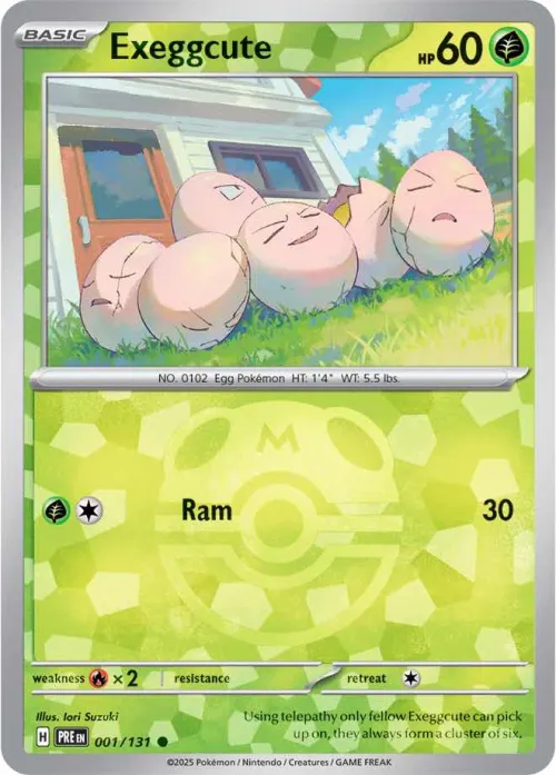 Exeggcute - Master Ball Pattern