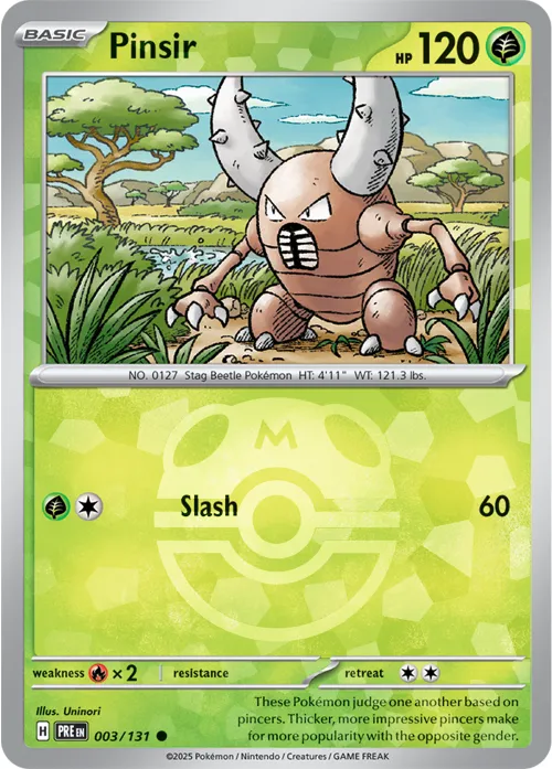 Pinsir - Master Ball Pattern