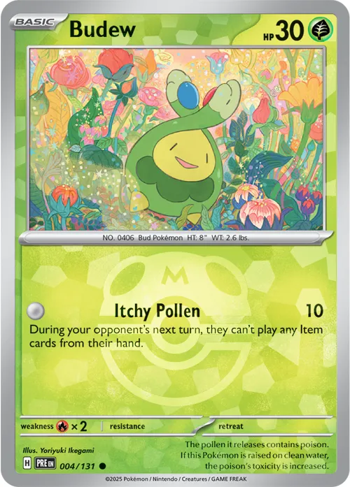 Budew - Master Ball Pattern