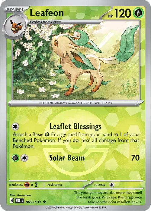 Leafeon - Poke Ball Pattern