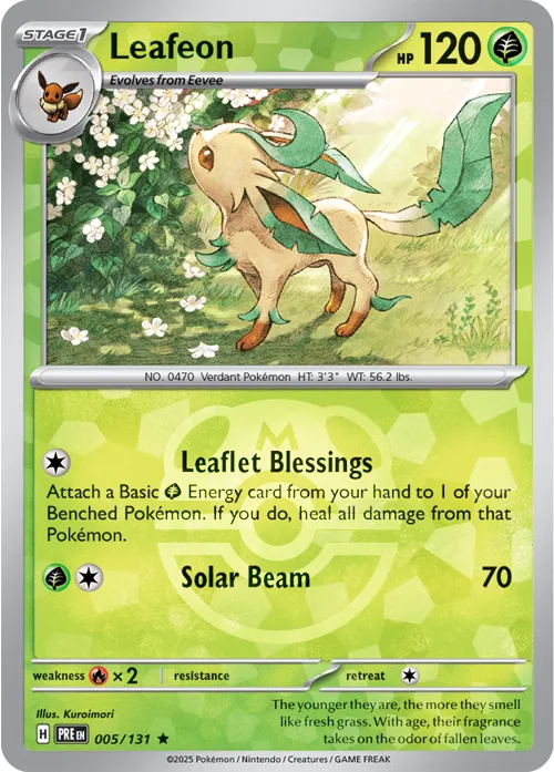 Leafeon - Master Ball Pattern
