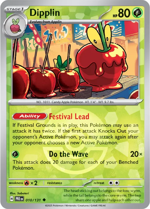 Dipplin - Poke Ball Pattern