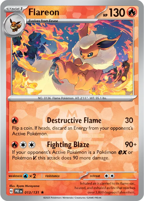Flareon - Master Ball Pattern