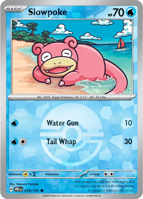 Slowpoke - Poke Ball Pattern