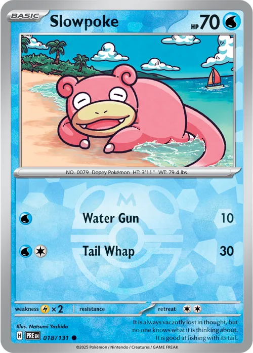 Slowpoke - Master Ball Pattern