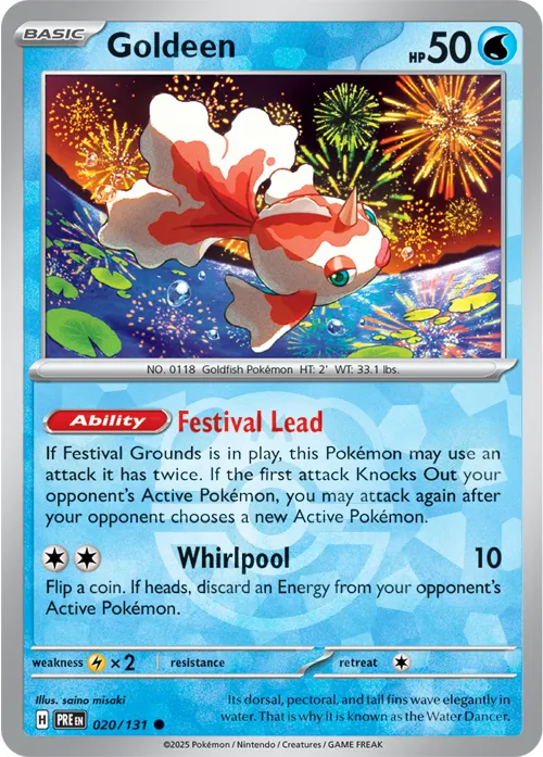 Goldeen - Master Ball Pattern