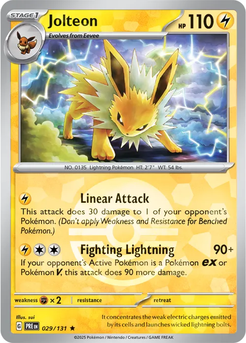 Jolteon - Poke Ball Pattern