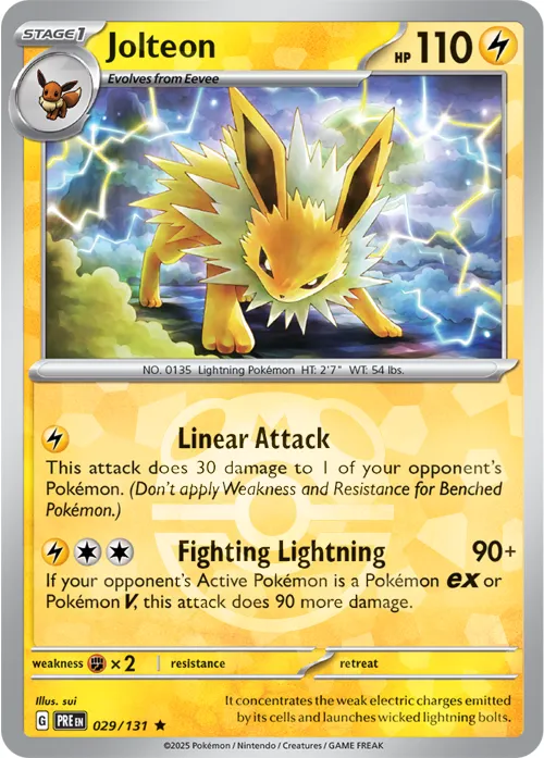 Jolteon - Master Ball Pattern