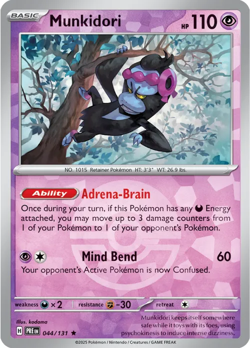 Munkidori - Poke Ball Pattern