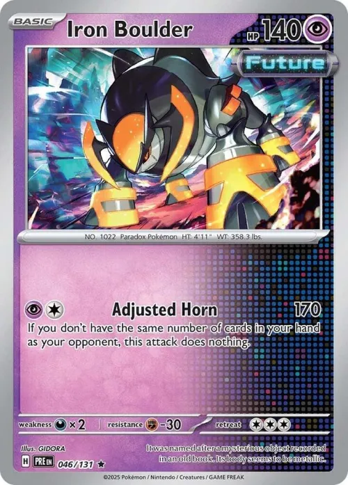 Iron Boulder - Reverse Holo