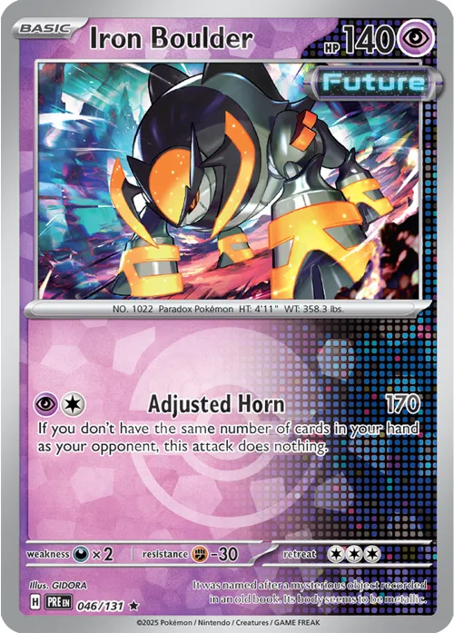 Iron Boulder - Poke Ball Pattern