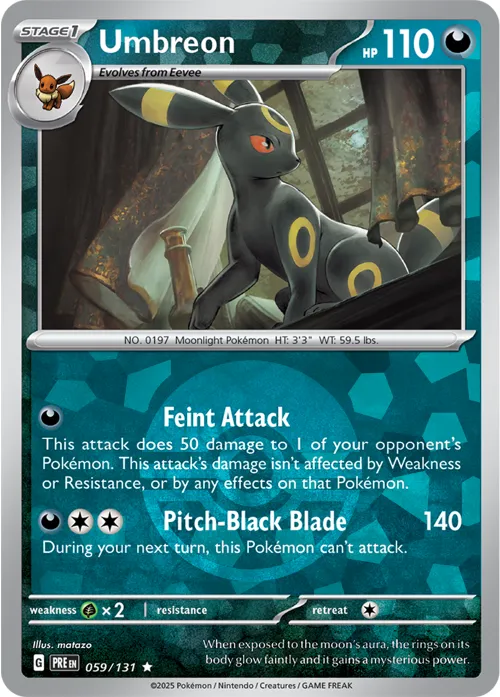 Umbreon - Poke Ball Pattern