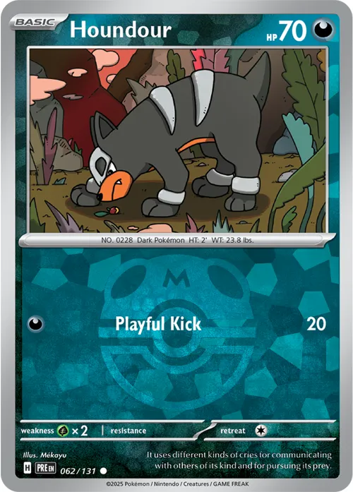 Houndour - Master Ball Pattern