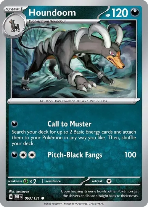 Houndoom - Reverse Holo