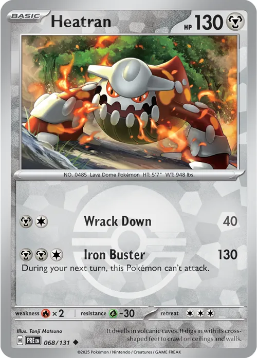 Heatran - Poke Ball Pattern