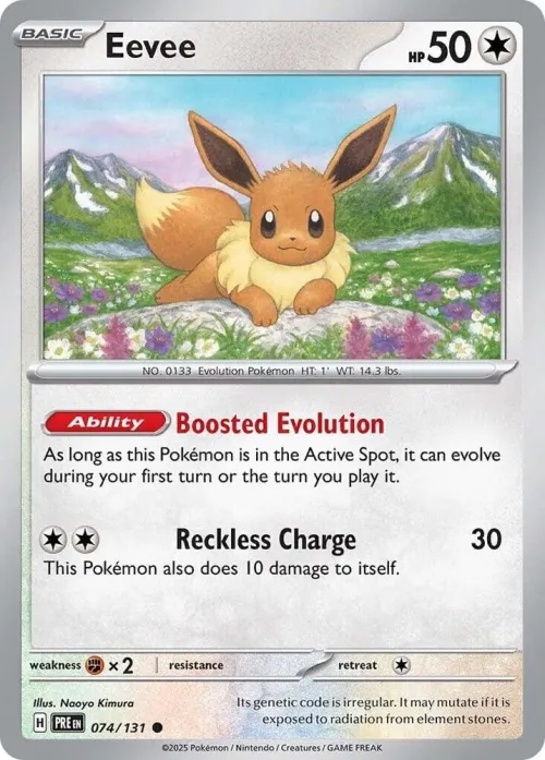 Eevee - Reverse Holo