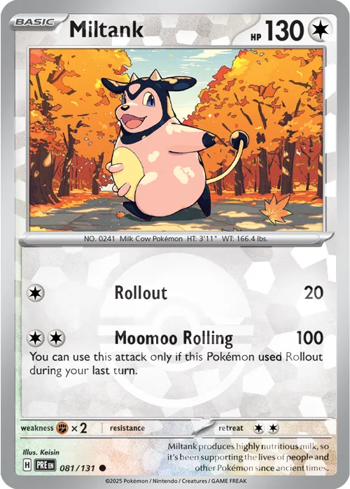 Miltank - Poke Ball Pattern