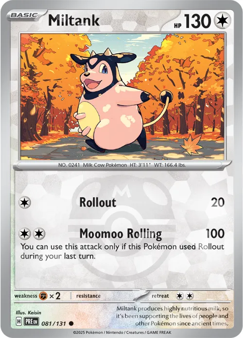 Miltank - Master Ball Pattern