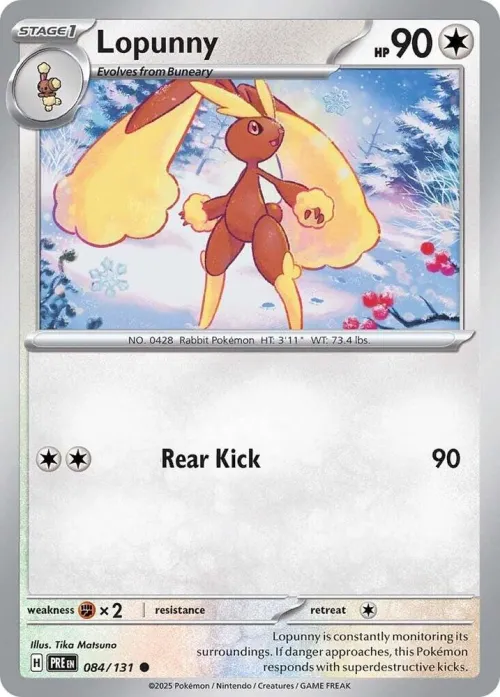 Lopunny - Reverse Holo