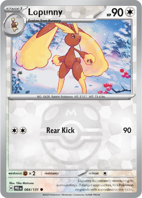 Lopunny - Master Ball Pattern