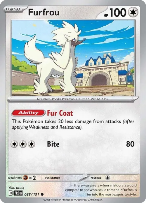 Furfrou - Reverse Holo