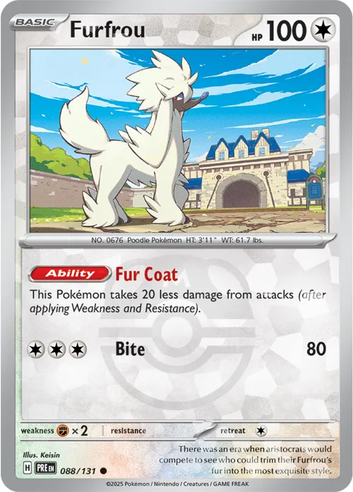 Furfrou - Master Ball Pattern