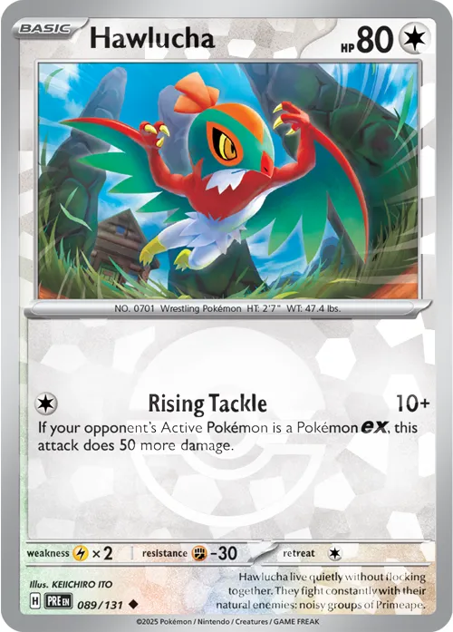 Hawlucha - Poke Ball Pattern