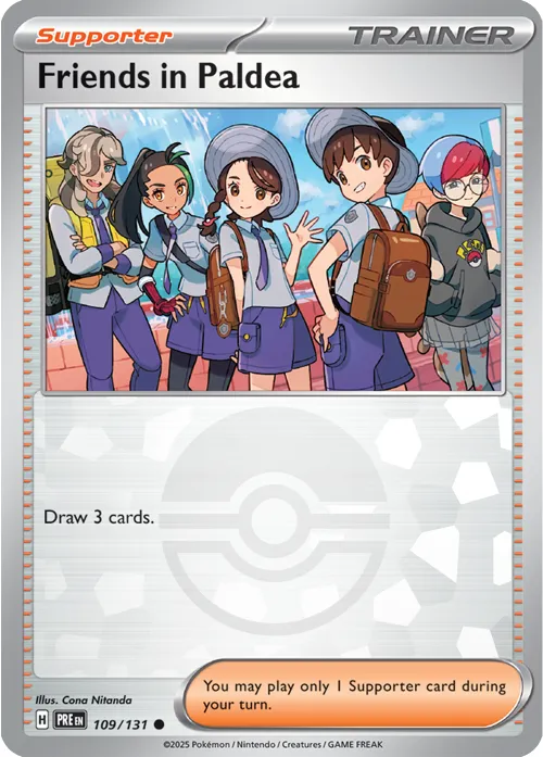 Friends in Paldea - Poke Ball Pattern
