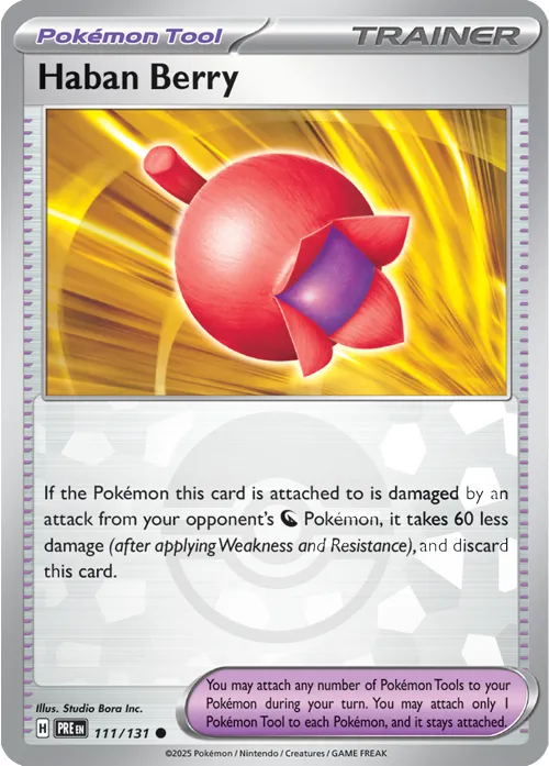 Haban Berry - Poke Ball Pattern