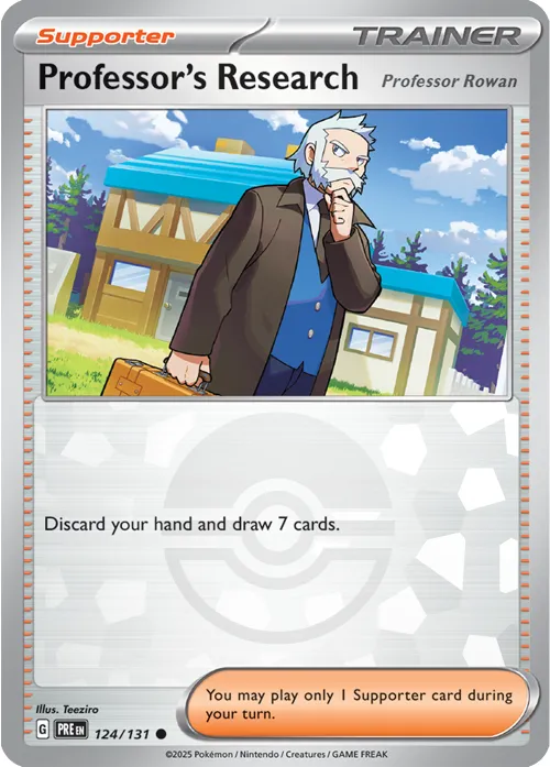 Professor's Research - Poke Ball Pattern