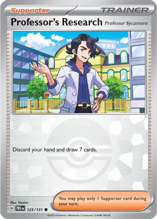 Professor's Research - Poke Ball Pattern