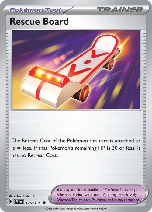 Rescue Board - Reverse Holo