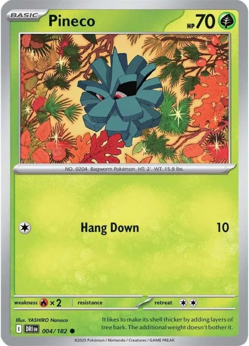Pineco - Reverse Holo