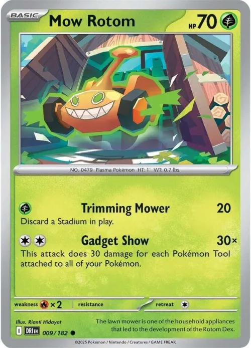 Mow Rotom - Reverse Holo
