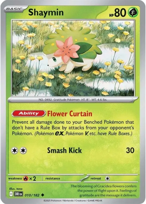 Shaymin - Reverse Holo