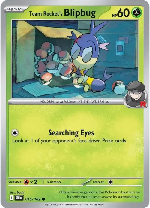 Team Rocket's Blipbug - Reverse Holo