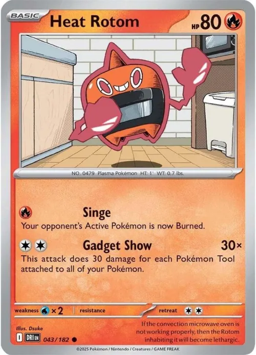 Heat Rotom - Reverse Holo