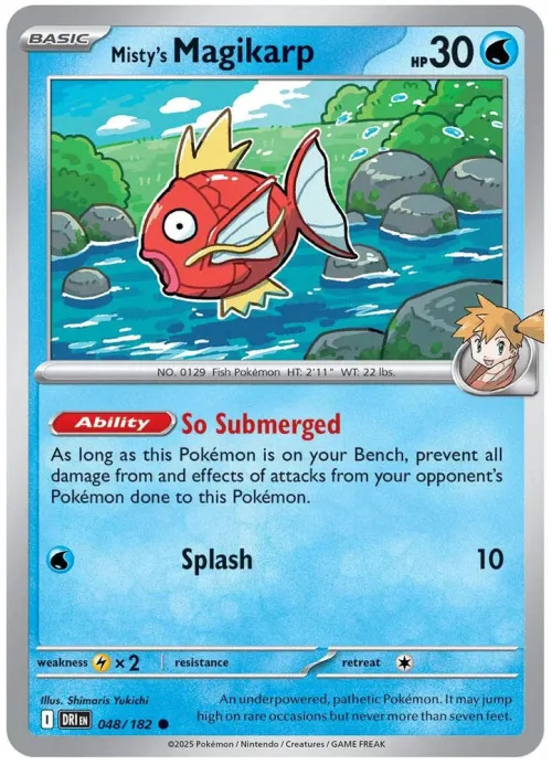 Misty's Magikarp - Reverse Holo