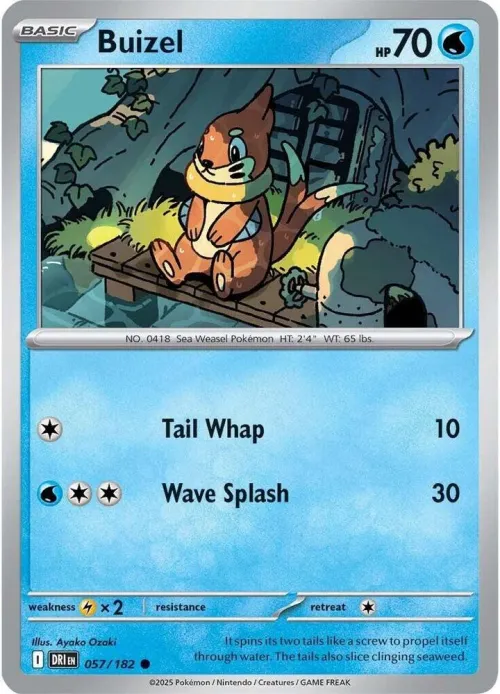Buizel - Reverse Holo