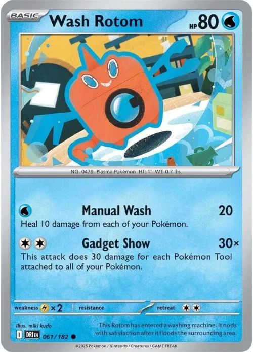 Wash Rotom - Reverse Holo