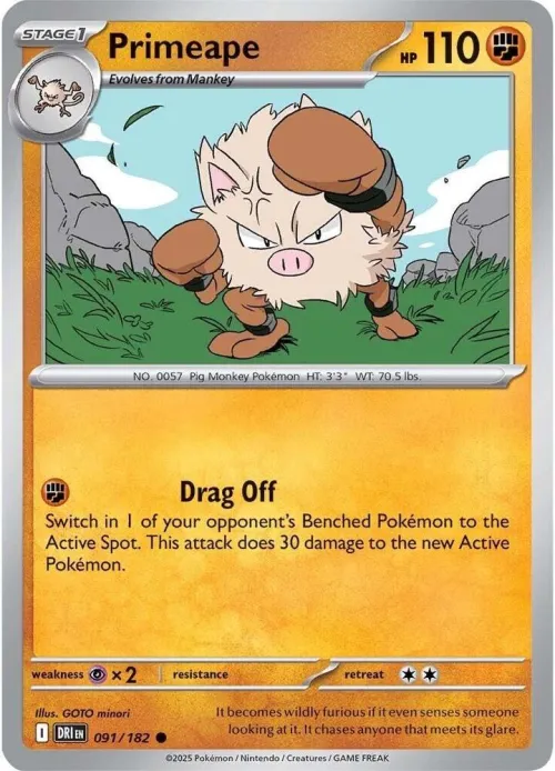 Primeape - Reverse Holo