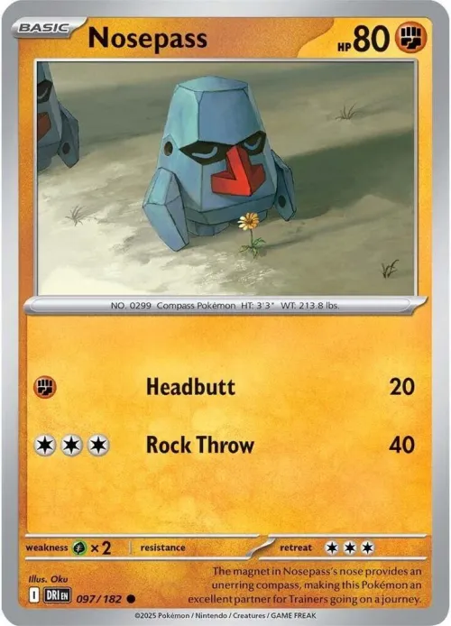 Nosepass - Reverse Holo