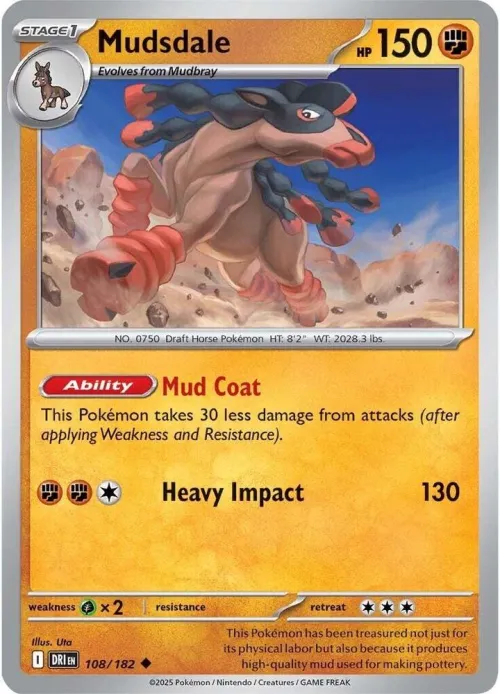 Mudsdale - Reverse Holo