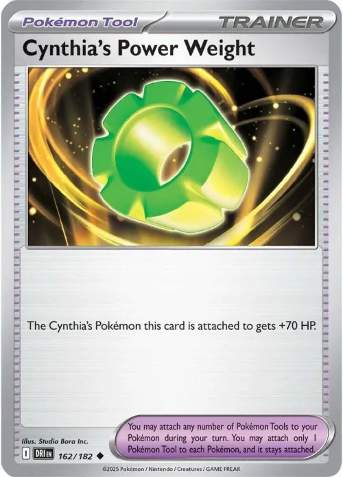 Cynthia's Power Weight - Reverse Holo