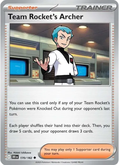 Team Rocket's Archer - Reverse Holo